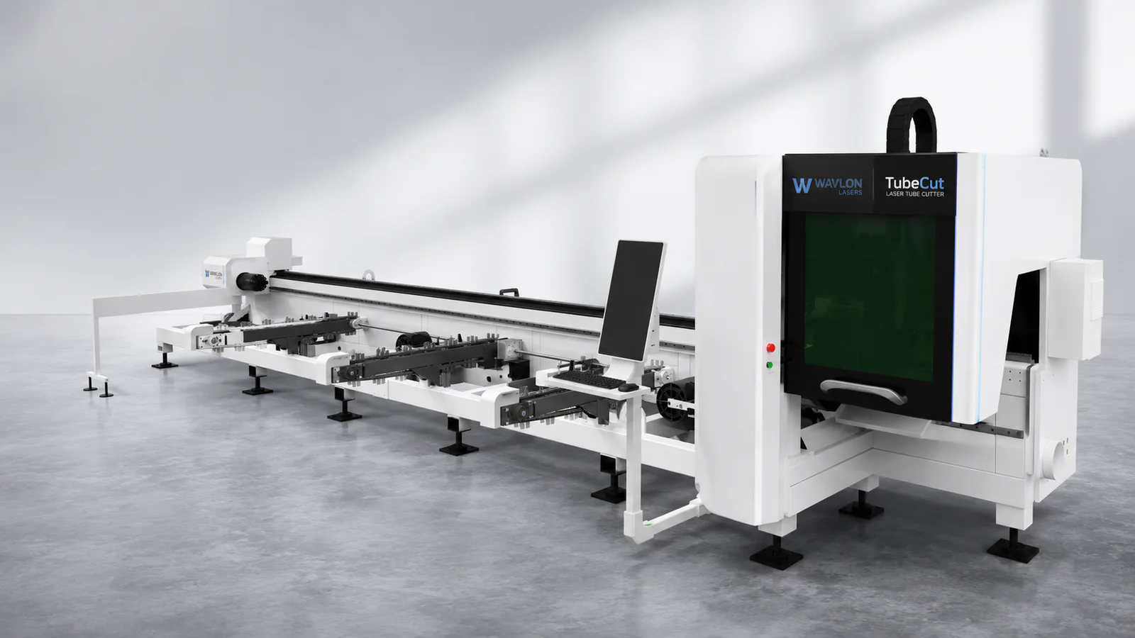 Wavlon TubeCut Double Chuck fiber laser tube cutting machine