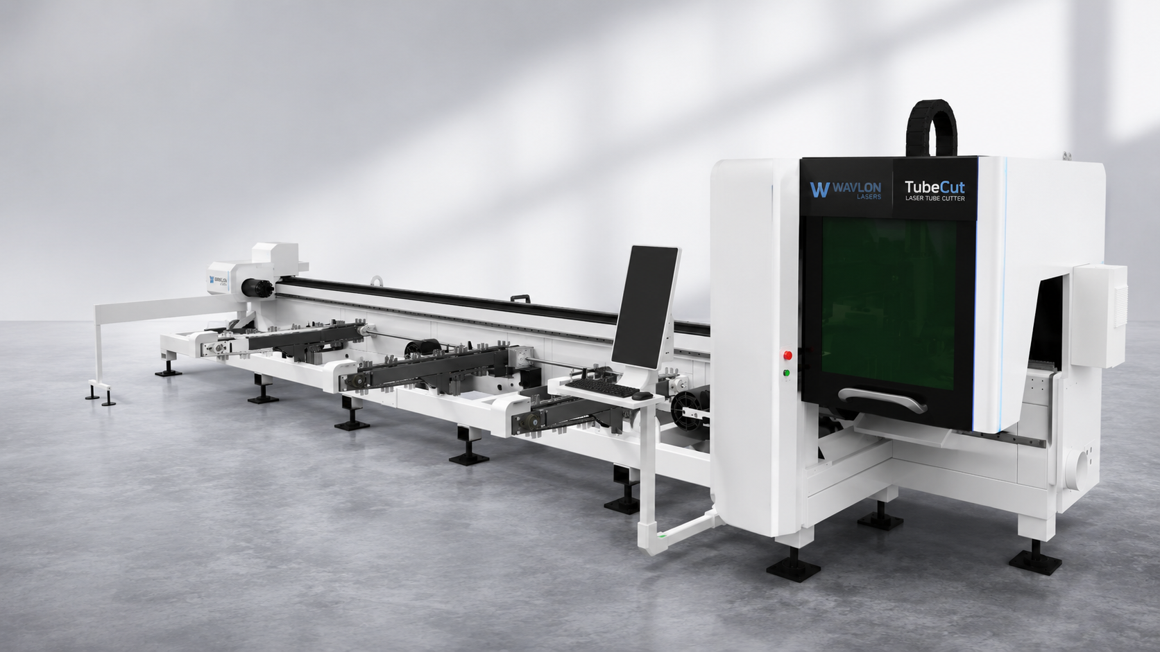 Wavlon TubeCut Double Chuck fiber laser tube cutting machine